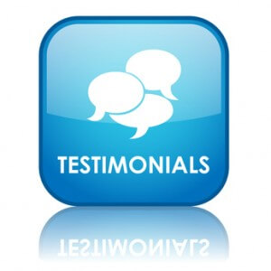 Testimonials bring business growth.